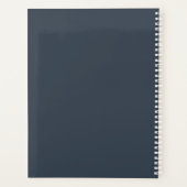 フェスティバルおもしろいかわいいペンギンパーソナライズされたチルドレン プランナー手帳 (裏面)