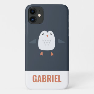 フェスティバルおもしろいかわいいペンギンパーソナライズされたチルドレン iPhone 11 ケース