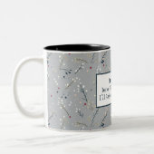 フェスティバルおもしろいクリスマス ツートーンマグカップ (左)