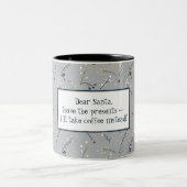 フェスティバルおもしろいクリスマス ツートーンマグカップ (中央)