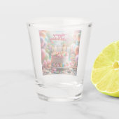 フェスティバルおもしろいハッピーバースデー ショットグラス (裏面)