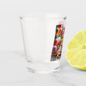 フェスティバルおもしろいハッピーバースデー ショットグラス (左)