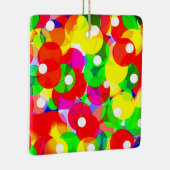 フェスティバルおもしろいバブル セラミックオーナメント (右)