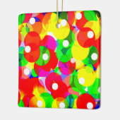 フェスティバルおもしろいバブル セラミックオーナメント (左)