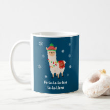 フェスティバルおもしろいラマプンクリスマス
