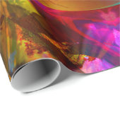 フェスティバルおもしろいロマンチックなクリスマススノーフレーク ラッピングペーパー (ロールコーナー)