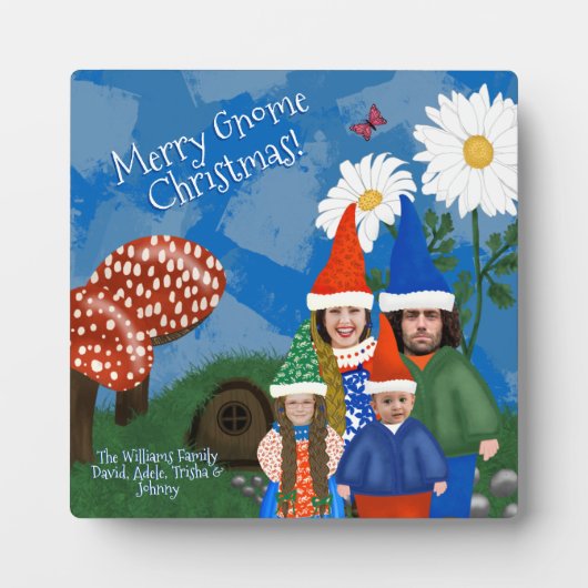 フェスティバルおもしろい写真の追加格言ファミリ フォトプラーク (正面)