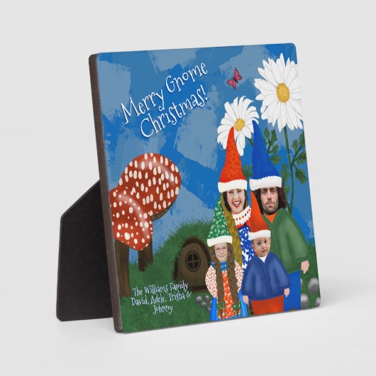 フェスティバルおもしろい写真の追加格言ファミリ フォトプラーク (正面)