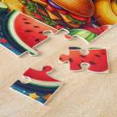 フェスティバルおもしろい7月4日パーティー ジグソーパズル (側面)