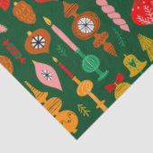 フェスティバルお洒落オーナメント&トナカイのクリスマス 薄葉紙 (詳細)