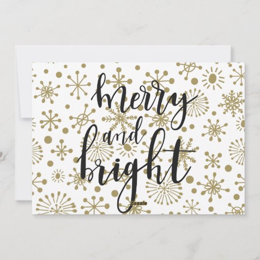 フェスティバルお洒落クリスマス写真 シーズンカード (裏面)