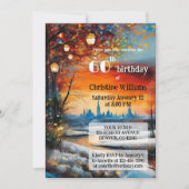 フェスティバルお洒落成人冬の誕生会 招待状 (正面)