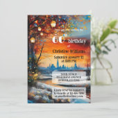 フェスティバルお洒落成人冬の誕生会 招待状 (スタンド正面)