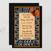 フェスティバルかぼちゃバルーンパーティの招待状 招待状 (正面/裏面)