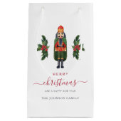 フェスティバルかわいいくるみ割りクリスマス スモールペーパーバッグ (正面)