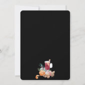 フェスティバルかわいいドリンク食べパーティードリンク&ビーメリー! 招待状 (裏面)