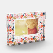 フェスティバルかわいらしホリデークリスマスフォトブロック フォトブロック (左)