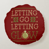 フェスティバルが輝きを放つ ラウンドクッション (裏面)