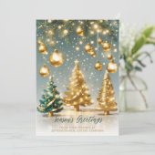 フェスティバルきらめくクリスマスツリー会社 シーズンカード (スタンド正面)