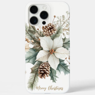 フェスティバルきらめくクリスマスフローラ iPhone 16 PRO MAXケース