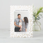 フェスティバルきらめく花模様 |ホリデーカード シーズンカード (スタンド正面)