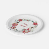 フェスティバルくるみ割りエレガントクリスマス ペーパープレート (アングル)