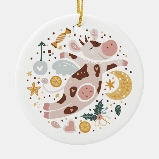フェスティバルくるみ割りオーナメント セラミックオーナメント (正面)