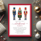 フェスティバルくるみ割りクリスマスクリスマスパーティー 招待状