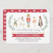 フェスティバルくるみ割りベビーシャワークリスマスホリデー