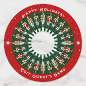 フェスティバルくるみ割り玩具兵 ワイングラスタグ (裏面)