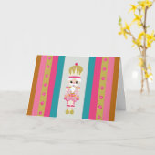 フェスティバルくるみ割り カード (黄色い花)