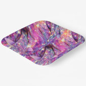 フェスティバルしゃれているパターン（の模様が）あるプレートデコードライツ紙 ペーパープレート (傾斜あり)