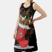 フェスティバルしゃれている:クリスマスシェフの特別な日 エプロン (インサイチュ)