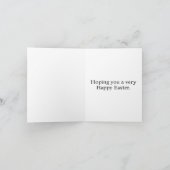 フェスティバルすごいハッピーイースターバスケット シーズンカード (内部)