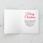 フェスティバルすてきサンタメリークリスマス シーズンカード (内部)