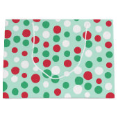 フェスティバルすてきドット抱き枕 ラージペーパーバッグ (正面)