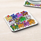 フェスティバルすてきミオウィクリスマス コースター (左側)