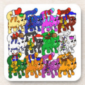 フェスティバルすてきミオウィクリスマス コースター (正面)