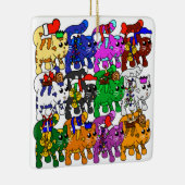 フェスティバルすてきミオウィクリスマス セラミックオーナメント (右)