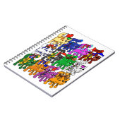 フェスティバルすてきミオウィクリスマス ノートブック (左側)