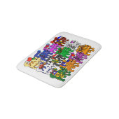 フェスティバルすてきミオウィクリスマス バスマット (アングル)