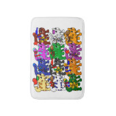 フェスティバルすてきミオウィクリスマス バスマット (正面縦)