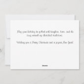 フェスティバルつるスウェーターの服 シーズンカード (裏面)