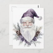 フェスティバルとエレガントクリスマス葉書 ポストカード (正面/裏面)