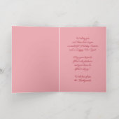 フェスティバルとエレガント季節のごあいさつ金ゴールド 箔シーズンカード (内側レイダウン)