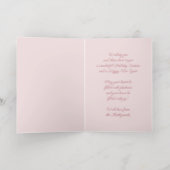 フェスティバルとエレガント季節のごあいさつ金ゴールド 箔シーズンカード (内側レイダウン)