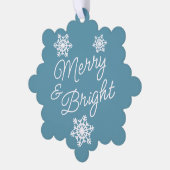 フェスティバルとエレガント季節のごあいさつ オーナメントカード (左)