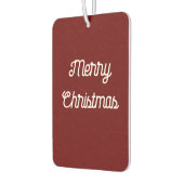 フェスティバルとカワイメリークリスマスまたはハッピーホリデー カーエアーフレッシュナー (左)