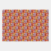 フェスティバルと素晴らしい! ラッピングペーパーシート (正面)