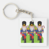 フェスティバルのくるみ割り兵士とキャンディカン キーホルダー (正面)